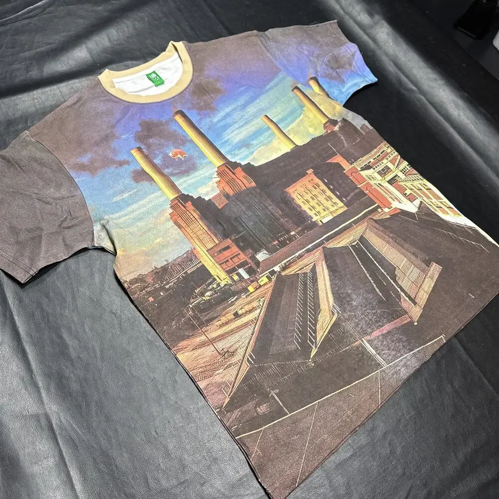 Pink Floyd Animals T-Shirt Men’s Large All Over Print - Habitat BP - Picture 4 of 14